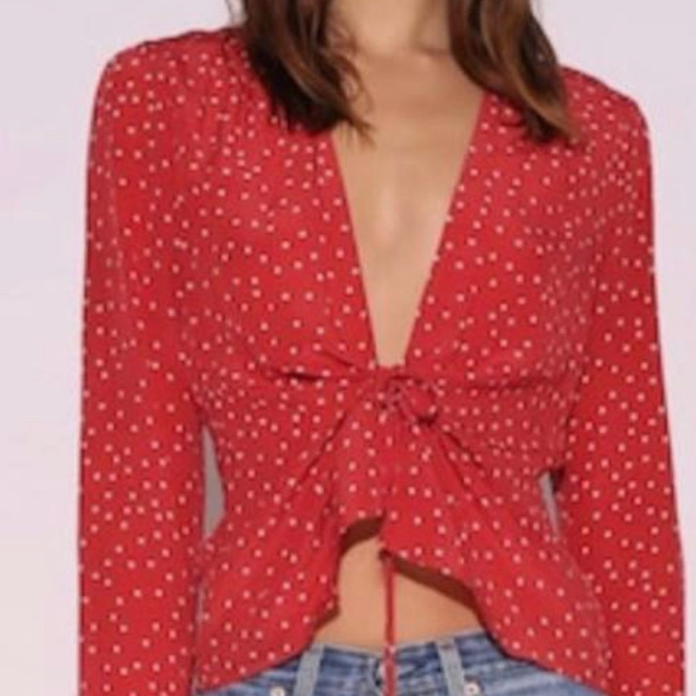Realisation Par Bianca top in red.
